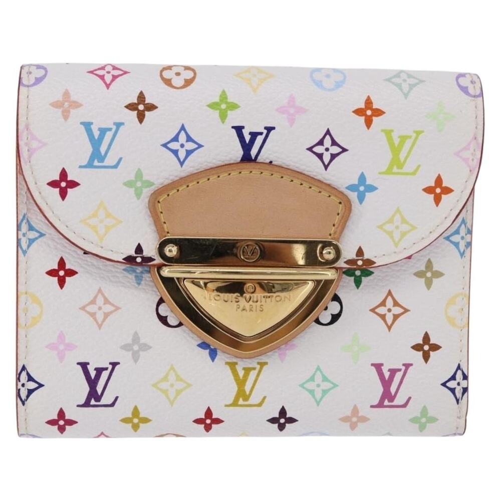 Louis Vuitton Monogram Multicolor Portefeuille Koala Rich Bifold Wallet White